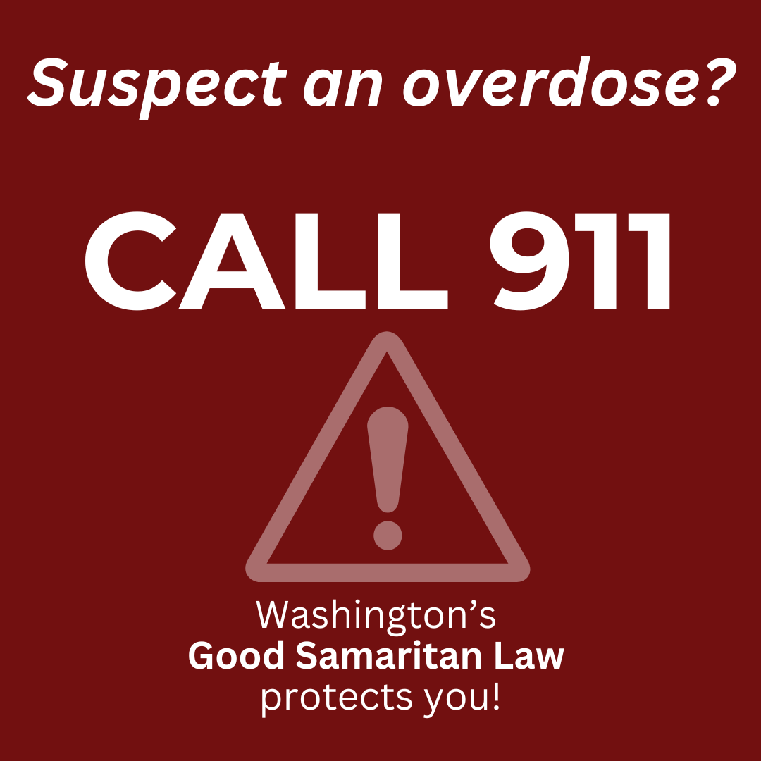 Suspect an overdose Call 911